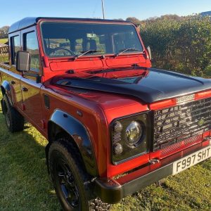 1988/9 Land Rover Defender 110 double cab pick up.